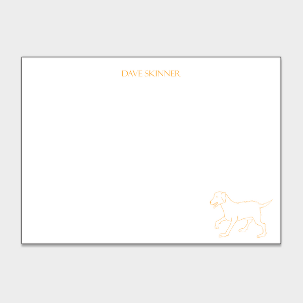 Yellow Lab Stationery