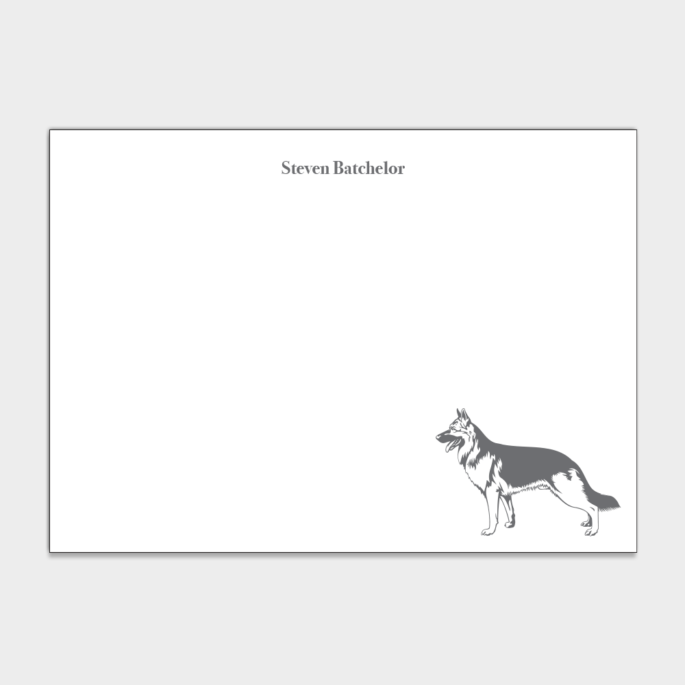 German Shepherd Stationery