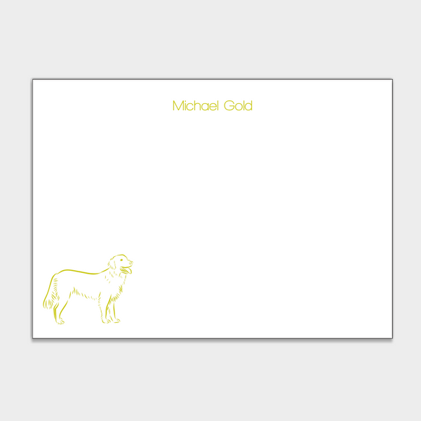 Golden Retriever Stationery