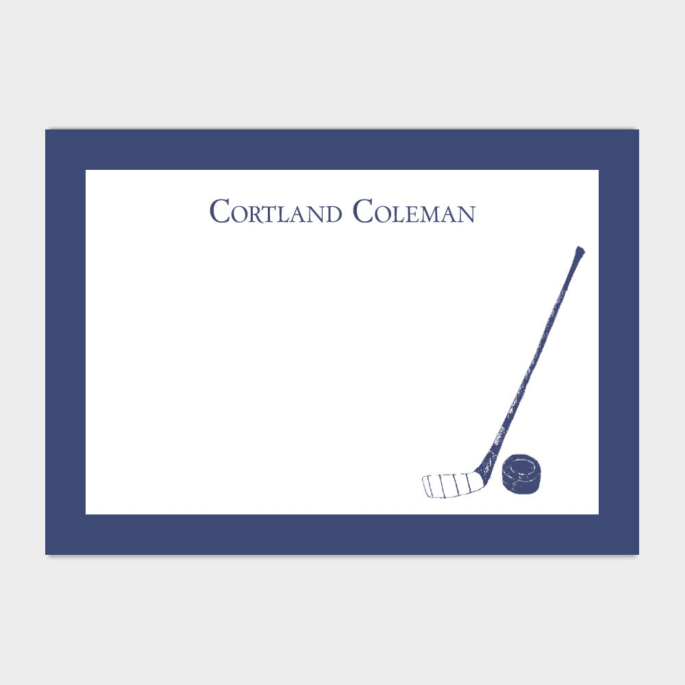 Hockey Enclosure Card