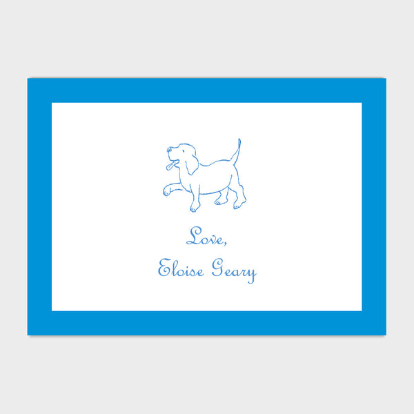 Puppy Enclosure Card