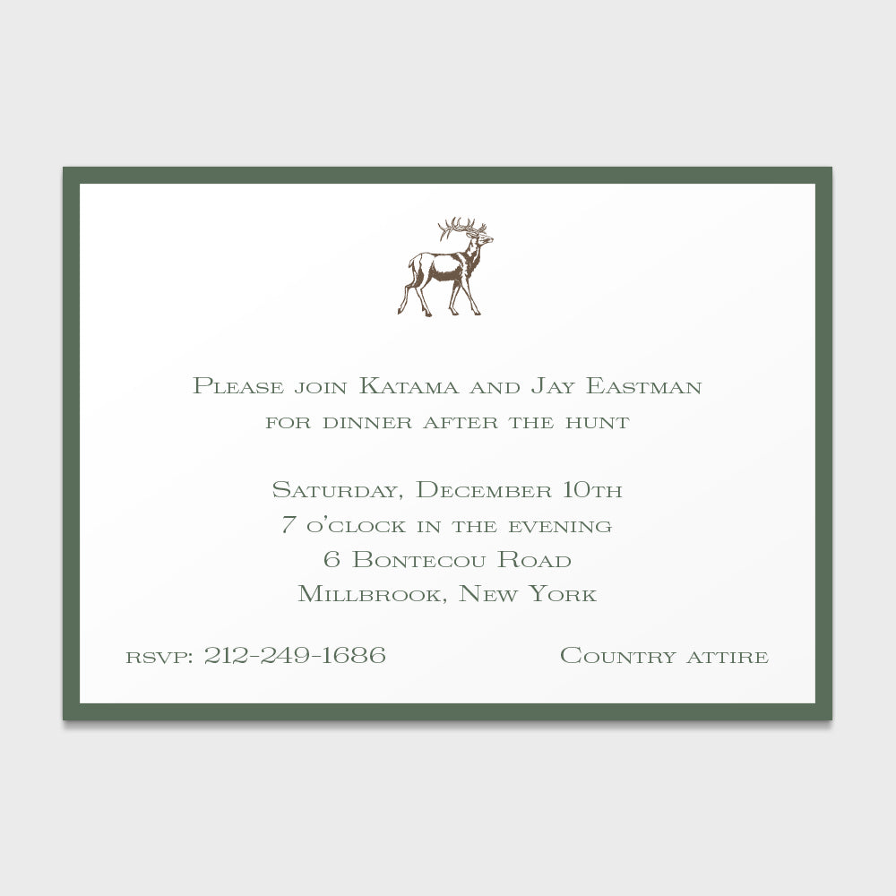 Stag Invitation