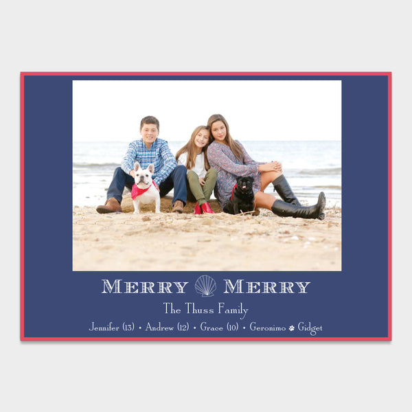 Nautical Holiday Card