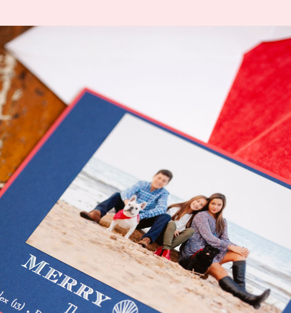 Nautical Holiday Card