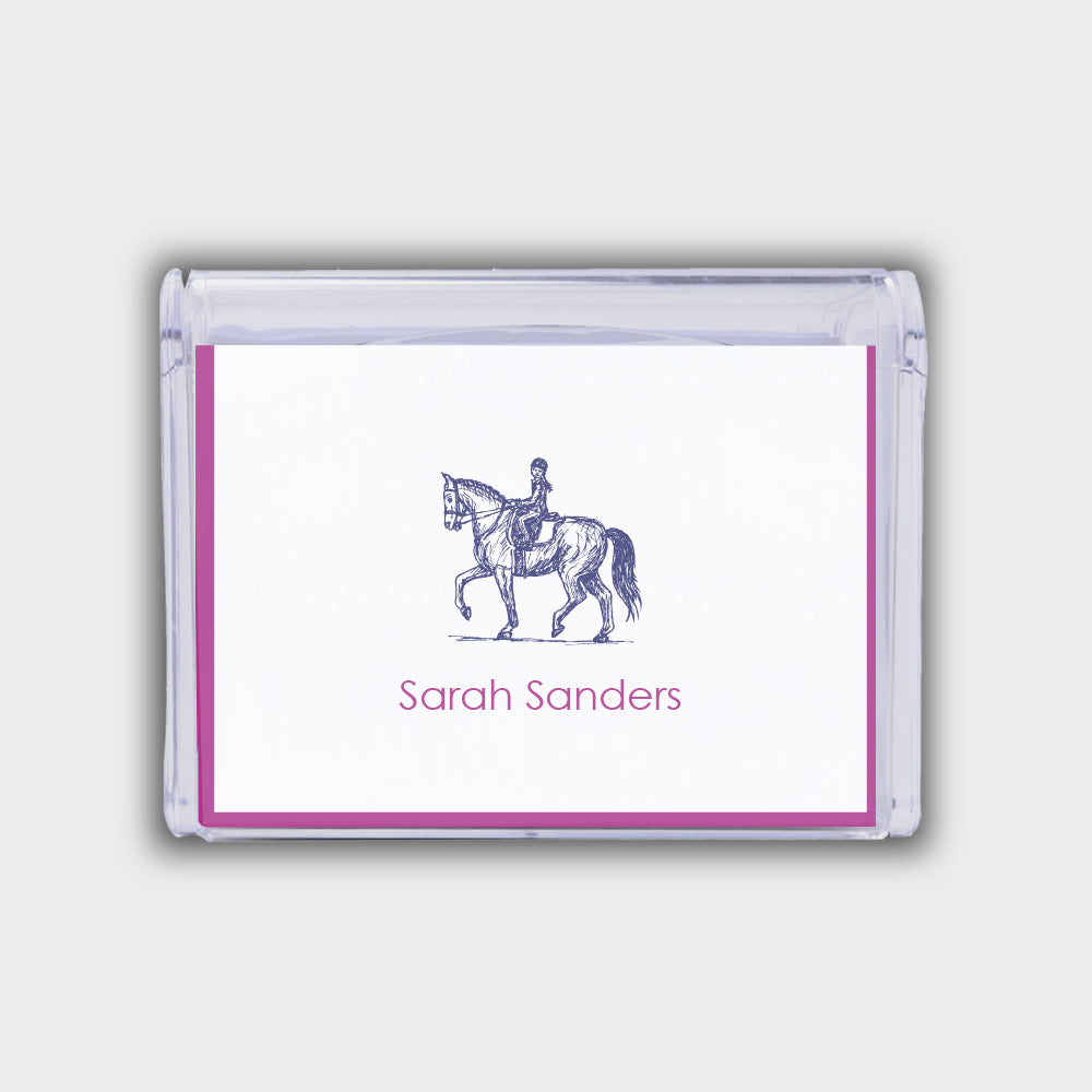 Equestrian Note Box