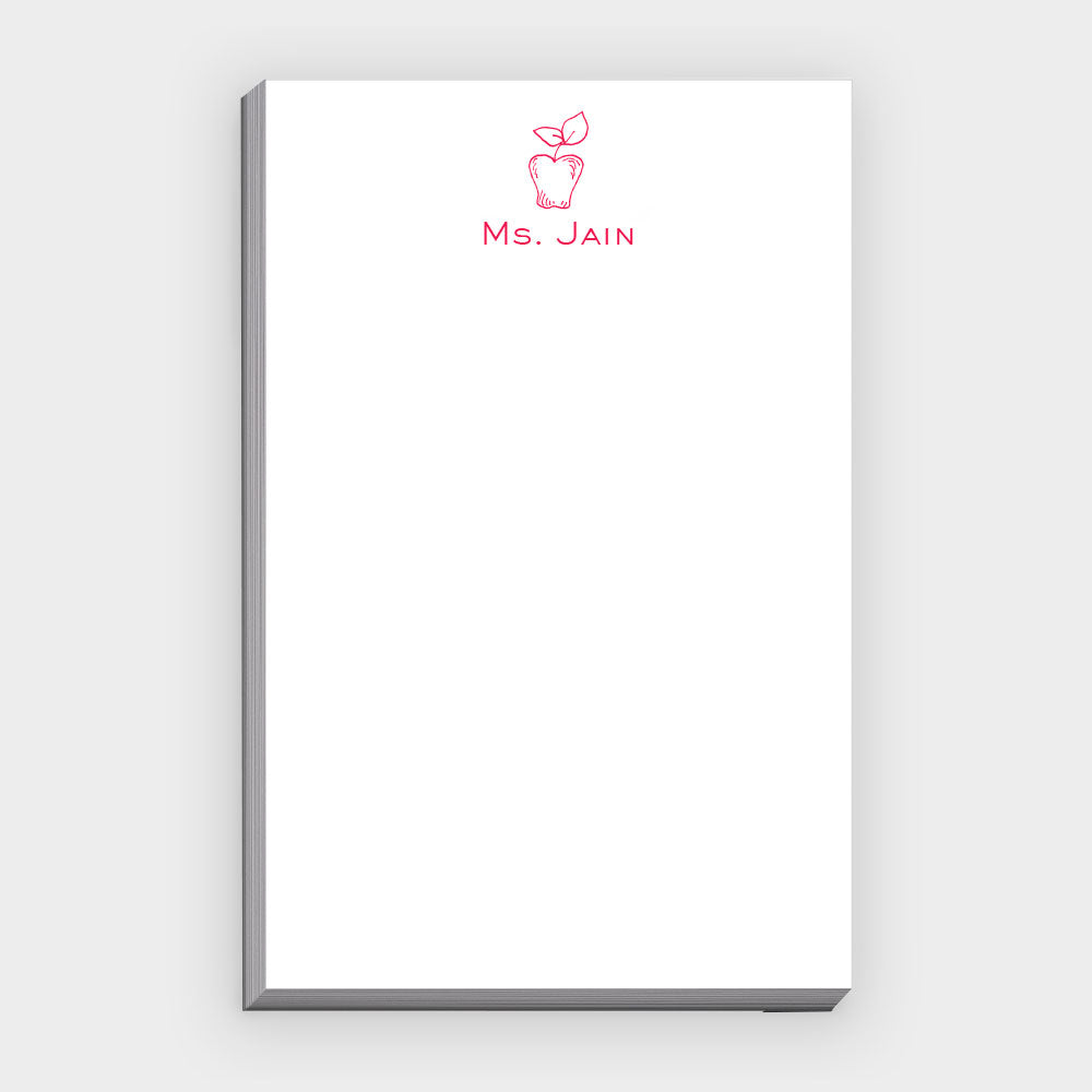 Red Apple Desk Pad