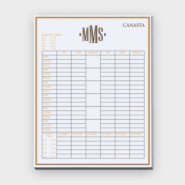 Brown Monogram Canasta Pad