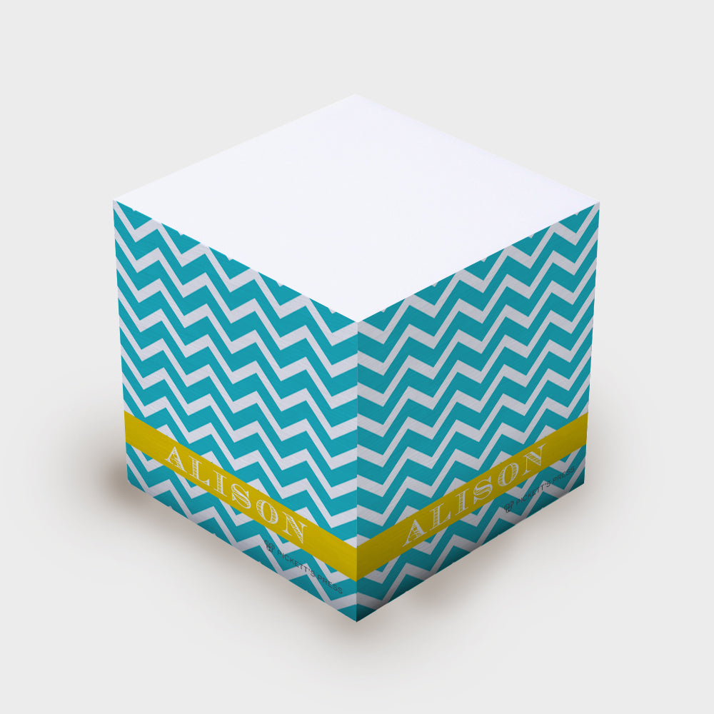 Chevron Sticky Notes