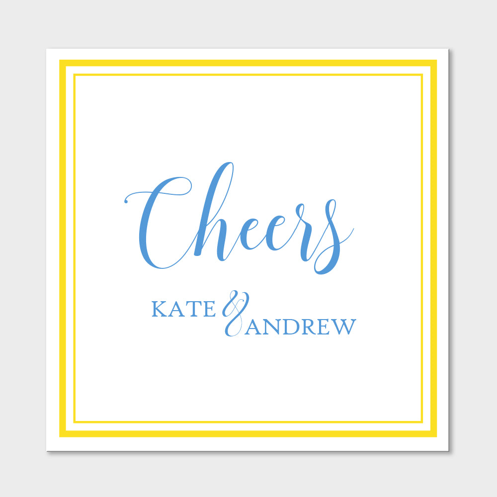Blue Cheers Gift Stickers