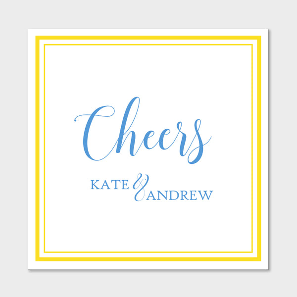Blue Cheers Gift Stickers