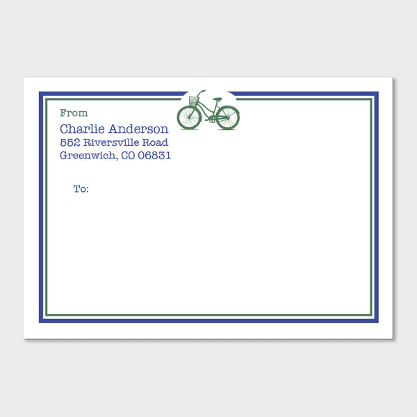 Bicycle Mailing Labels