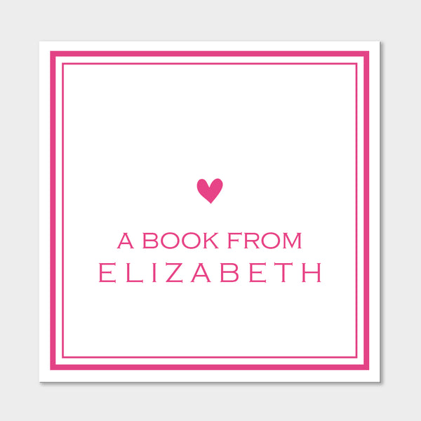 Heart Book Plates