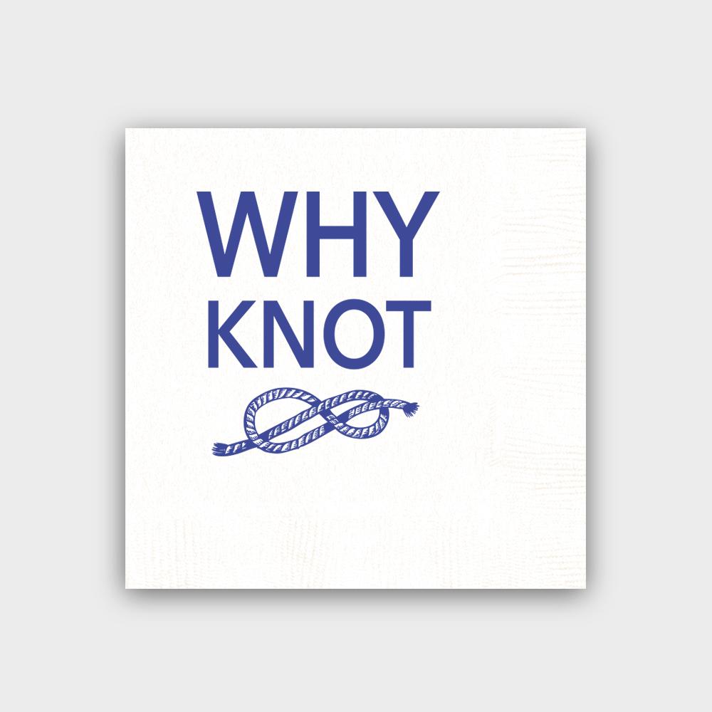 Why Knot White Napkins