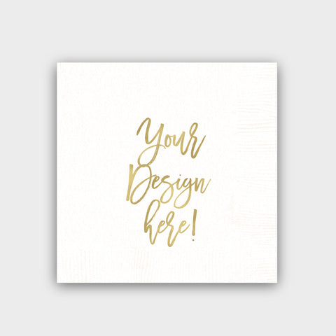 Design Your Own Cocktail Napkins