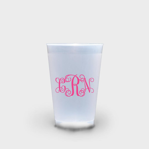 Vine Monogram Roadie Cups 16 oz