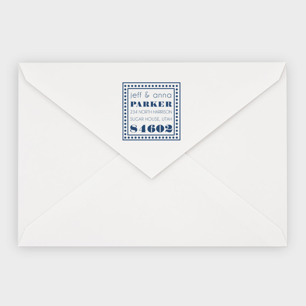 Parker Square Stamp