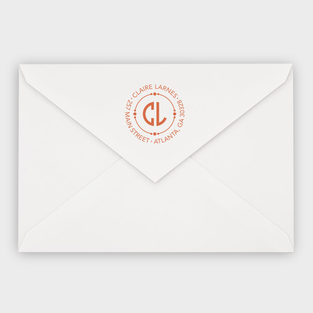The Larnes Round Stamp