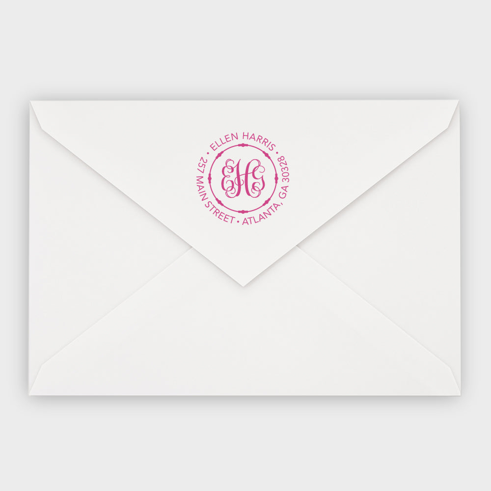 The Harris Round Stamp