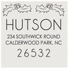 Hutson Holly Square Holiday Stamp