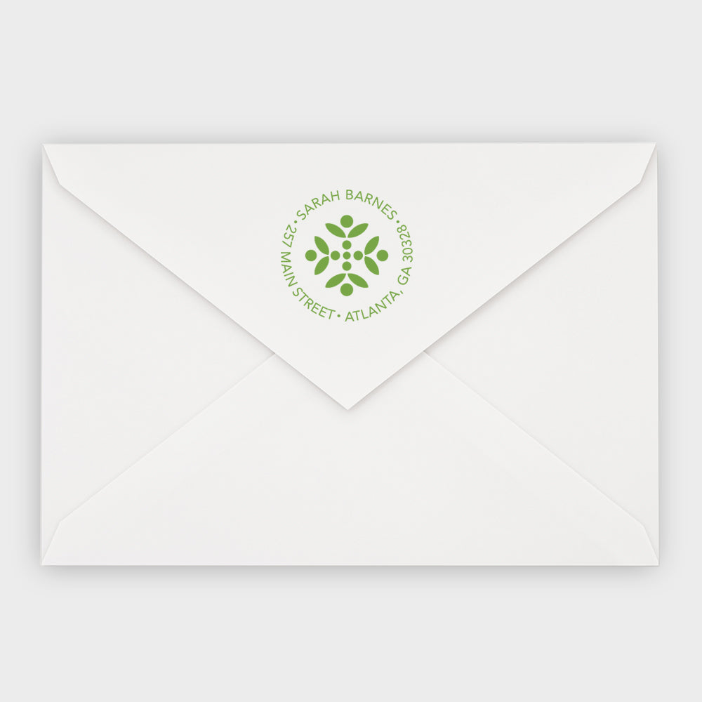 The Barnes Round Stamp