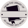 Fill-In Library Round Stamp