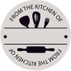 Fill-In Kitchen Round Stamp