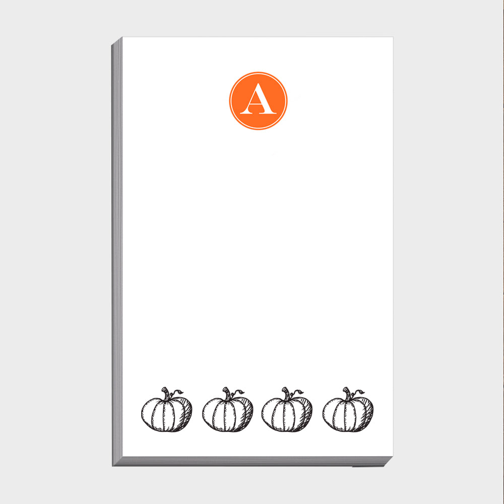 Halloween Pumpkin Memo Pads