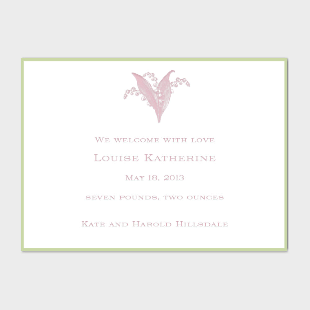 Louise Katherine Announcement