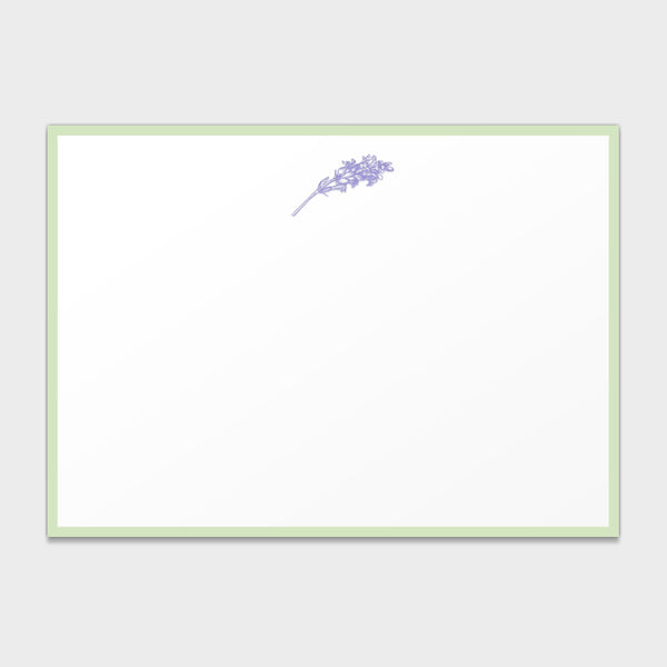 Lavender Social Note Cards