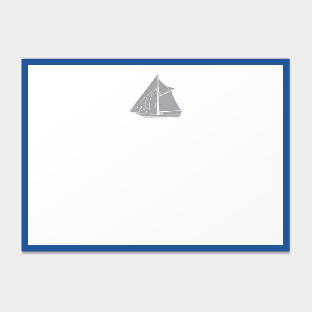 Sloop Ship Note Cards