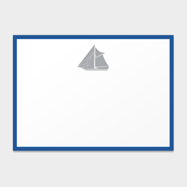 Sloop Ship Note Cards