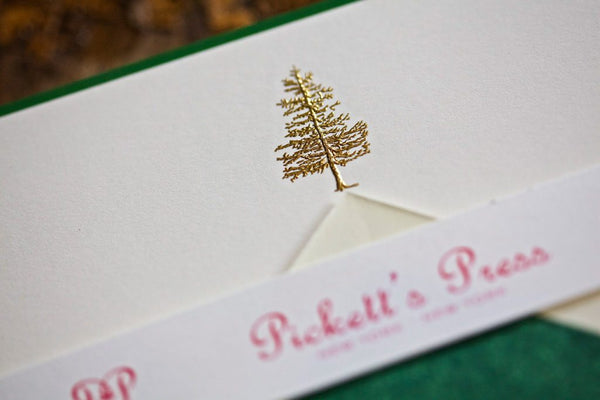 Fir Tree Note Cards