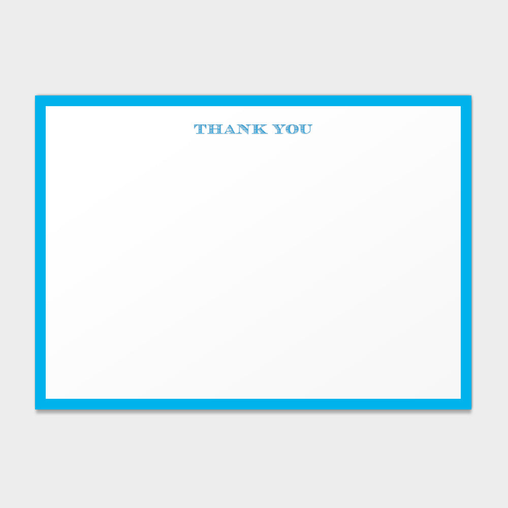 "Thank You" Note Cards