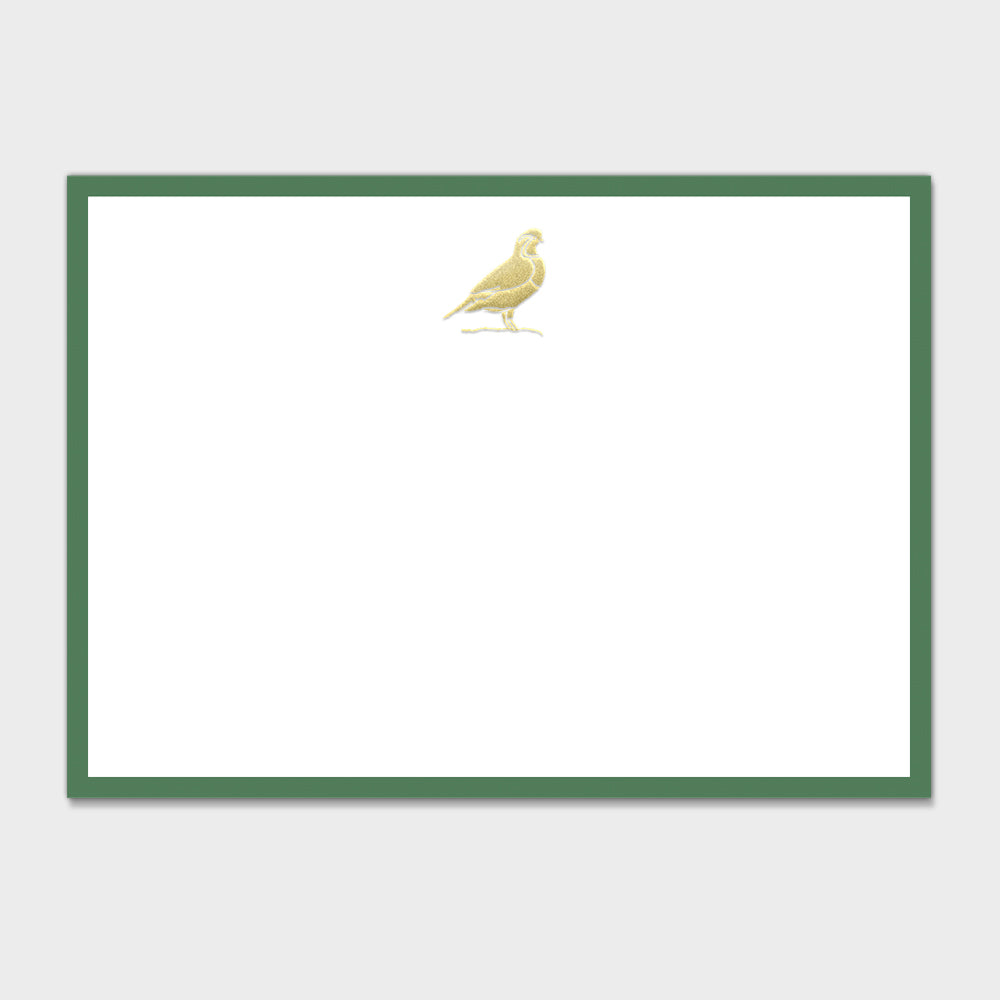 Quail Note Cards
