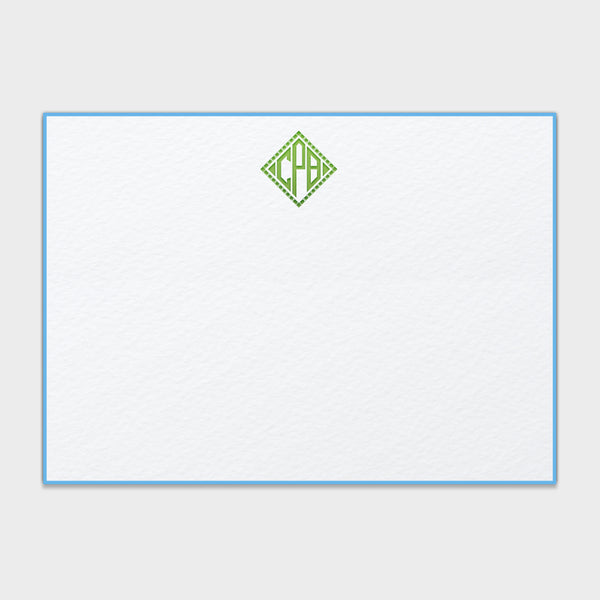 Caroline Monogram Note Card