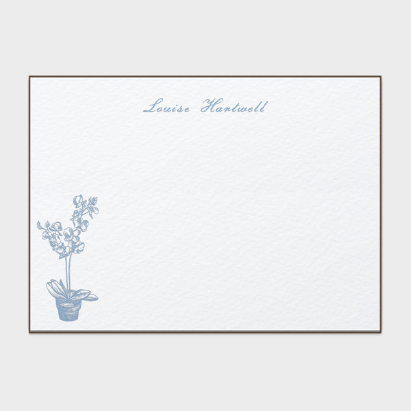 Bluebell Orchid Stationery