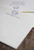 Haskin Crab Stationery