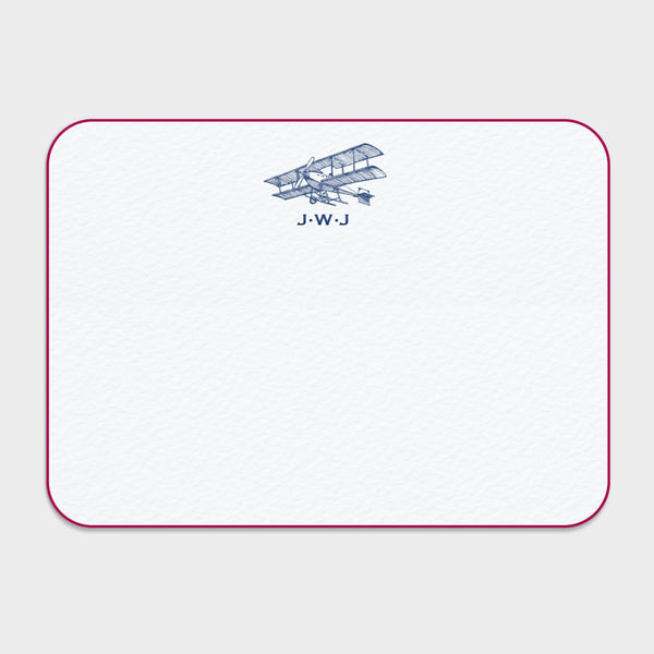 Vintage Plane Stationery