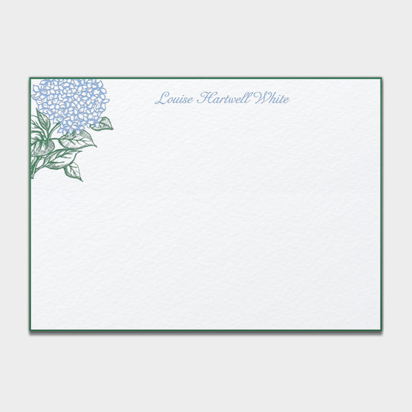 Louise Hydrangea Stationery