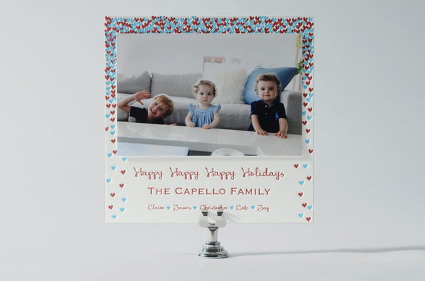 Happy Heart Showers Holiday Card