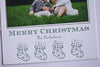 Snowy Stocking Holiday Card