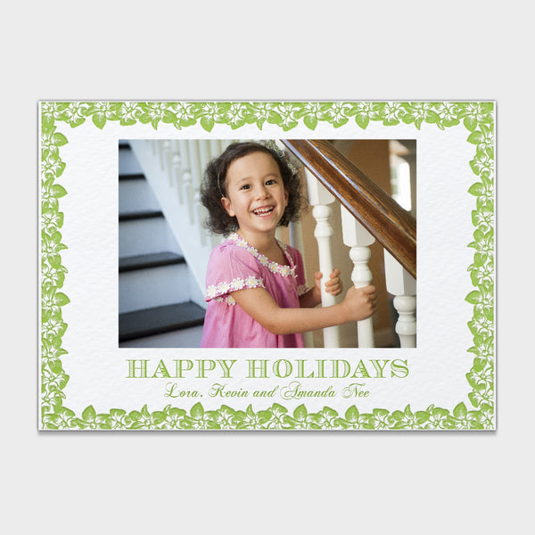 Lei Holiday Card