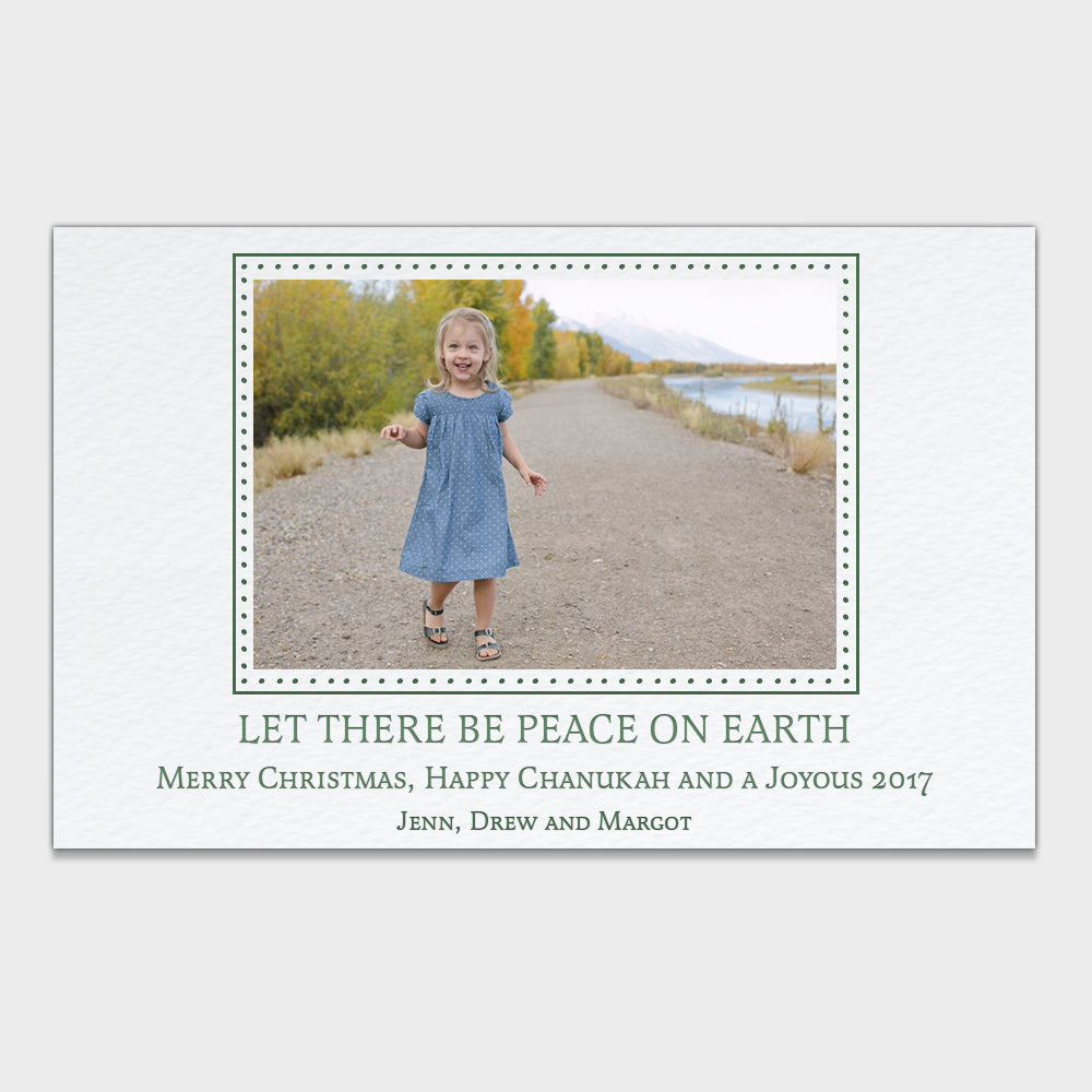 Peace on Earth Christmas Card