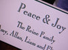Simple Green Holiday Card