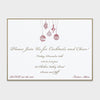 Hanging Ornaments Invitation