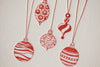 Hanging Ornaments Invitation