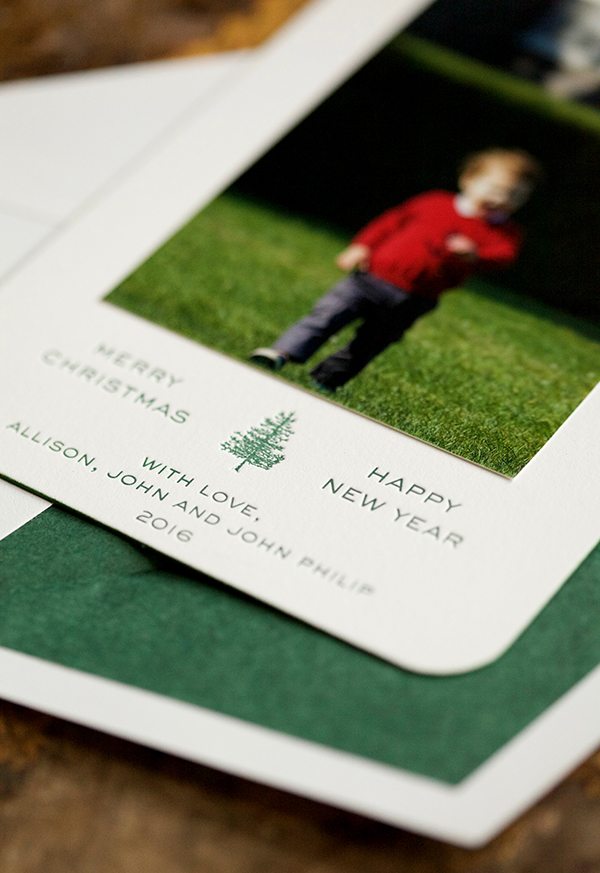 New Year Pine Christmas Card