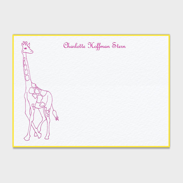 Giraffe Stationery