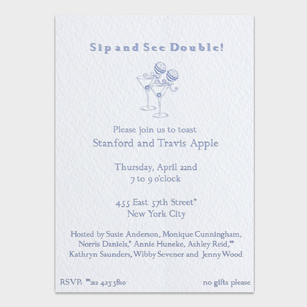 Double Take Invitation