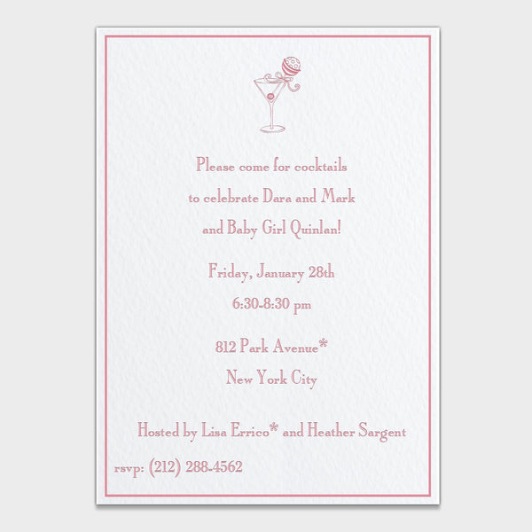 Stir It Up Shower Invitation